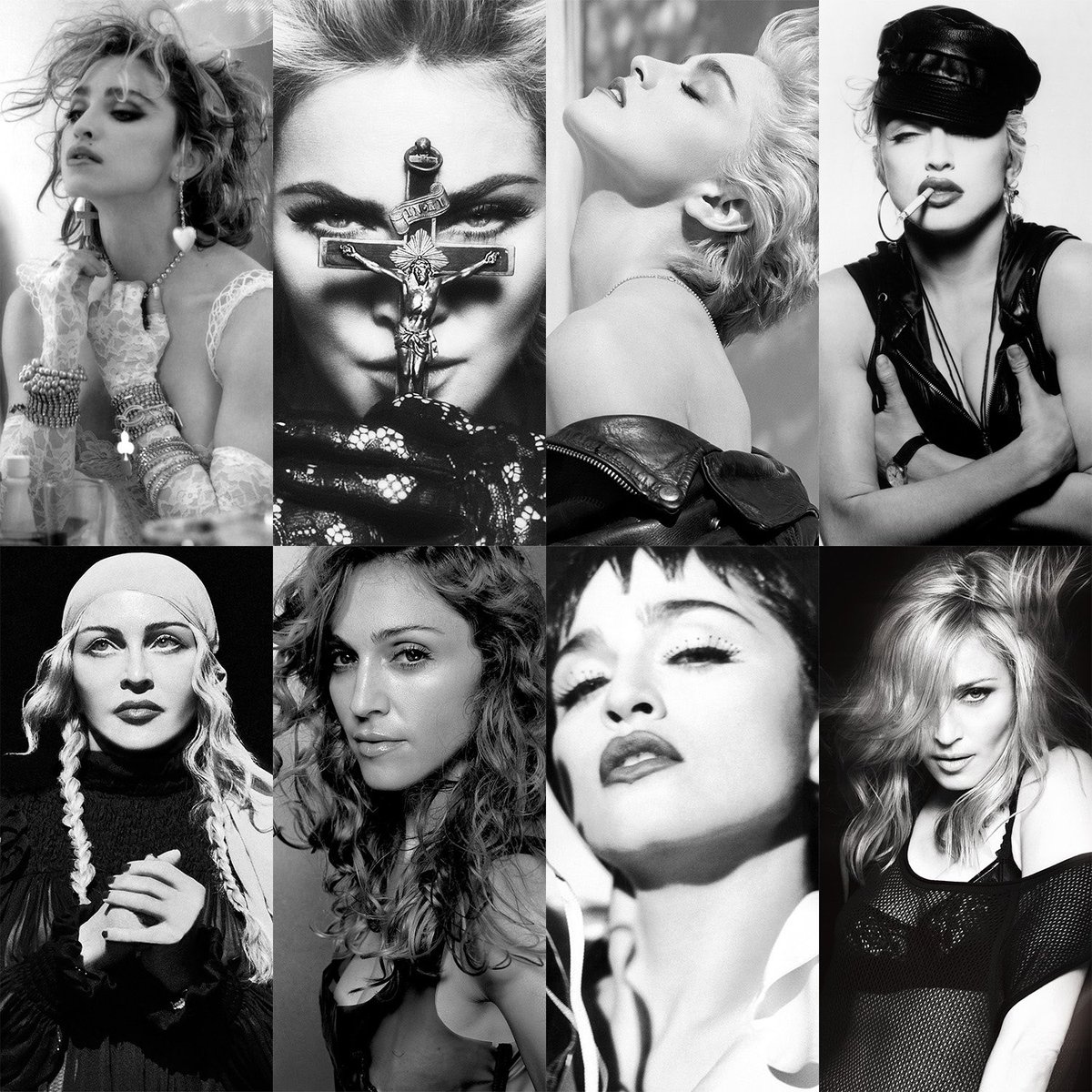 Fases da carreira de Madonna Foto: Twitter/Reprodução